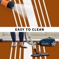 thumbnail image 5 of Burnt Orange White Stripe Outdoor Rug for Patio/Deck/Porch, Non-Slip Large Area Rug 5 x 8 Ft, Modern Rustic Vertical Striped Indoor Outdoor Rugs Washable Area Rugs, Camping Rug Carpet Runner, 5 of 8