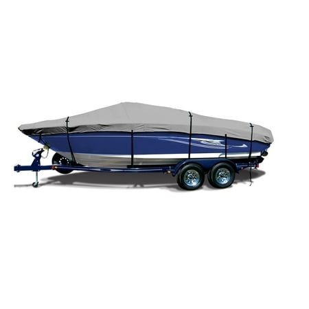 SavvyCraft Pro Bass Style Fishing O/B Trailerable Boat Cover 16'6