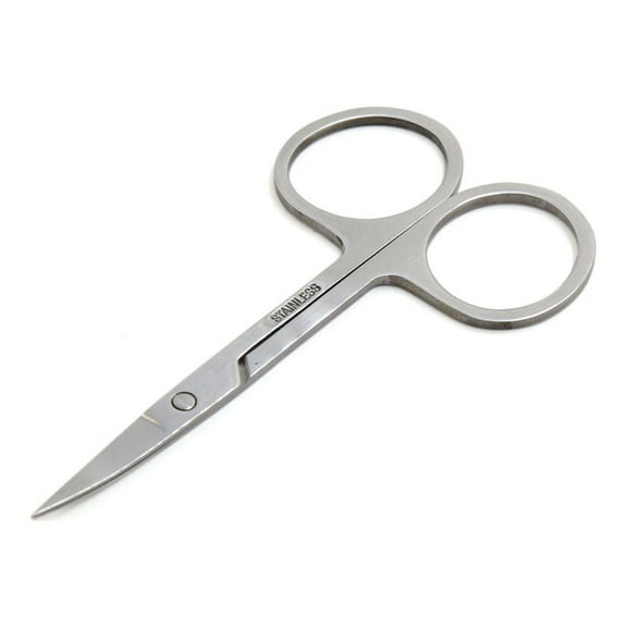 Unique Bargains Stainless Brow Shaping Scissors Eyebrow Eyelash Extensions Moustache Beard Facial Hair Trimming