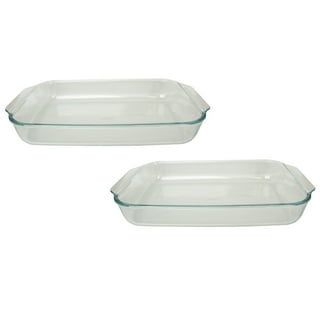  PYREX Divided Glass Bakeware 8x12, 1 EA: Home & Kitchen