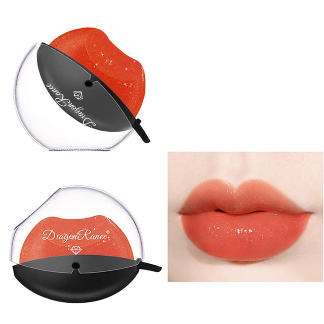 Ruifaya Lápiz labial mate Lazy Lip de 12 colores para mujer, resistente al agua y duradero