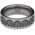 thumbnail image 2 of Fancy Tungsten Carbide Ring, 2 of 9