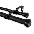 thumbnail image 3 of Rosen 1 inch Double Curtain Rod 48-84 Inch - Satin Nickel, 3 of 4