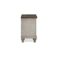 thumbnail image 3 of New Classic Furniture Mariana 2-Drawer Solid Wood Nightstand in Vintage Cream, 3 of 9
