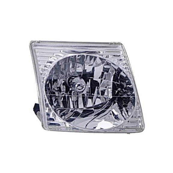 Left Driver Side Headlight Assembly - Compatible with 2001 - 2005 Ford Explorer Sport Trac 2002 2003 2004