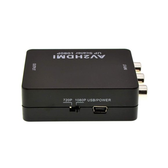 AV to HDMI Converter HD 720P 1080P AV2 Adapter for TV