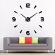thumbnail image 4 of Injueey Reloj de pared 3D autoadhesivo analógico alimentado por elegante DIY funcionamiento silencioso hogar Oficina sala de estar relojes Decoración del hogar Negro Injueey HA067873-02, 4 of 5