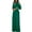 Green, variant on Amvlyk Jumpsuits for Women Summer Long Sleeve Ruffle Rompers Comfortable Workout Wide Leg Long Pants Casual Solid Color Loose Overalls with Pockets for Trendy Beach Vacation Outfits
