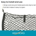 thumbnail image 3 of High Road Heavy Duty Trunk Storage Net and Cargo Organizer for SUV and Hatchback, 3 of 5
