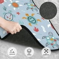 thumbnail image 3 of Naloa Sea Turtle Car Foot Mat Set of 4 Pieces - Universal Floor Liner Neoprene Full Set Floor Mats for Cars Trucks SUV, 3 of 7