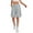04# Light Gray, variant on HKYNLAG Women's Bermuda Long Shorts with Pockets Elastic Waisted Knee Length Shorts for Women Walking Athletic Lounge Yellow XL