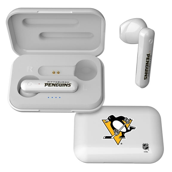 Keyscaper Pittsburgh Penguins Wireless TWS Insignia Design Earbuds