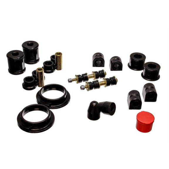 Energy Suspension 00-04 Ford Focus Black Hyper-flex Master Bushing Set - 4.18119G