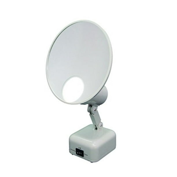 Floxite 15X Supervision Magnifying Mirror Light Dove White LED