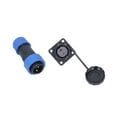 thumbnail image 1 of Enchufe impermeable, conector de alimentación cuadrado de aviación, adaptador de Terminal a tope, CA 380V SP20, 1 of 8