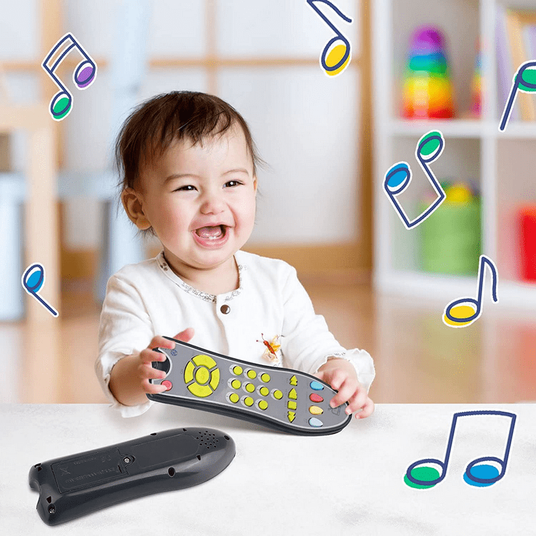 Baby Remote Control Learning Toy with Music, My First Learning Toy with 3  Languages Encourage Infants and Toddlers to Learn Numbers Count, Early  Educational Toddler Toy, Kids Christmas Birthday Gifts 
