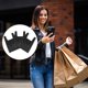 thumbnail image 3 of EeaseMX 3 bolsas de compras de gran capacidad, plegables, para exteriores (negro), 3 of 8