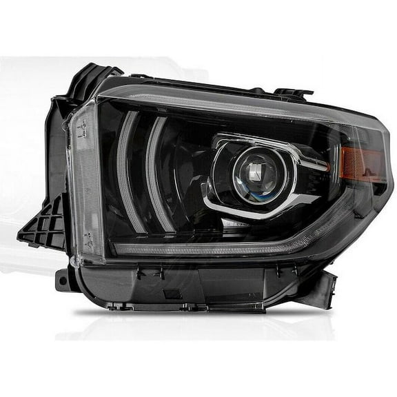 Right Headlight Assembly - Compatible with 2018 Toyota Tundra Crew Cab Pickup 4-Door