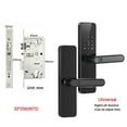 thumbnail image 2 of Wifi Smart Door Lock With Handle Fingerprint Door Lock Remote Control Smart Lock For Front Door Home Rental Office ,Easy to Use, 2 of 6