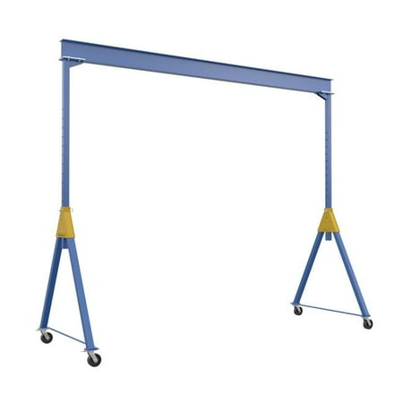 Vestil Manufacturing AHSN-6-20-16 20 x 16 in. Knock-Down Adjustable Height Steel Gantry Cranes - 6000 lbs