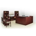 thumbnail image 2 of Regency Legacy Double Full Pedestal Reception Desk- Mahogany, 2 of 7