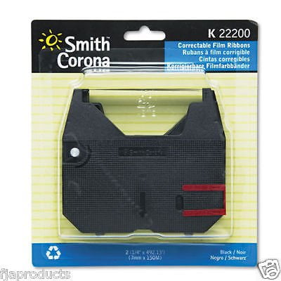 New Genuine Smith Corona Wordsmith 250 Typewriter Ribbon 2 pack 