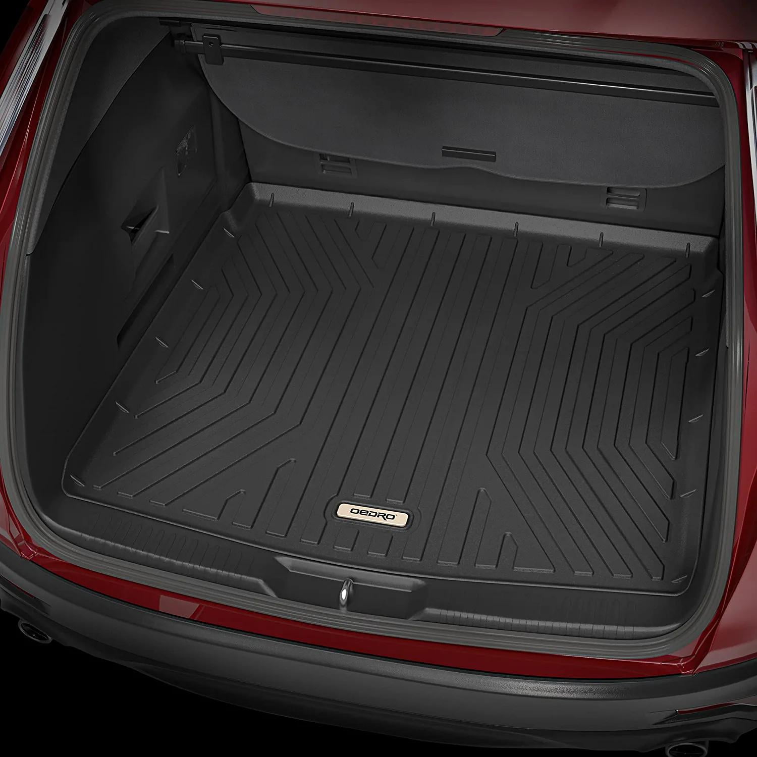 RVNI Floor Mats for 2022-2024 2025 Jeep Wagoneer (Behind The 3rd Row Seats) Custom Fit All Weather Rear Cargo Trunk Floor Mat