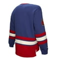 thumbnail image 3 of Men's Royal New York Rangers Heritage Lace-Up Pullover Sweatshirt, 3 of 7