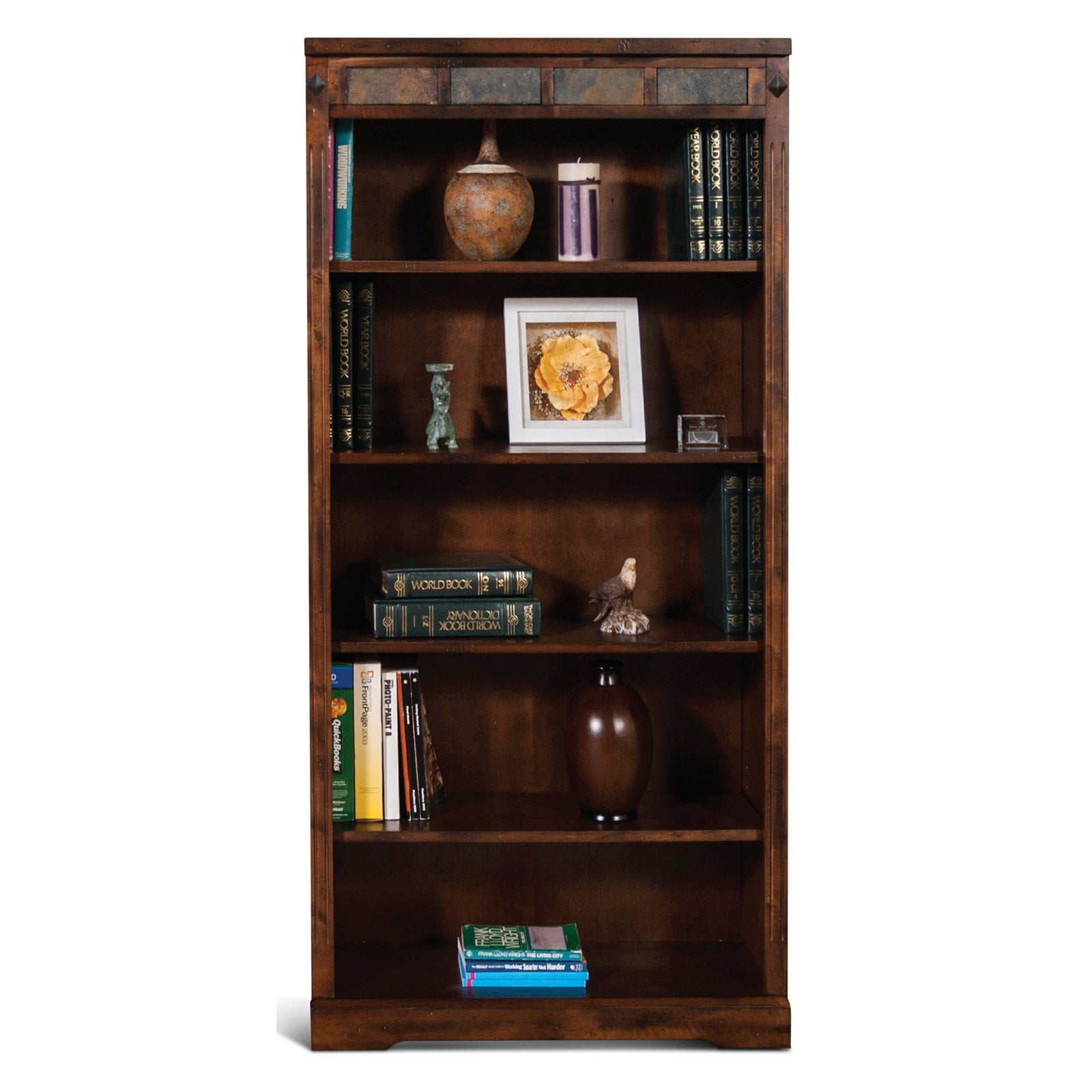 Sunny Designs Santa Fe Bookcase Walmart Walmart