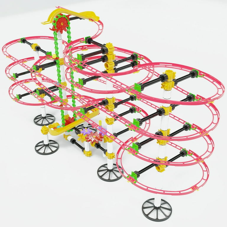 Quercetti - 6429 Skyrail Starter Set, Jeu de Construction - Circuit de