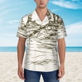 thumbnail image 2 of Susaid Wild West Desert With Cowboy Print Short Sleeve Shirts Button Down Casual Shirts Summer Beach Aloha Button Down Short Sleeve for Men ,3X-Large, 2 of 7