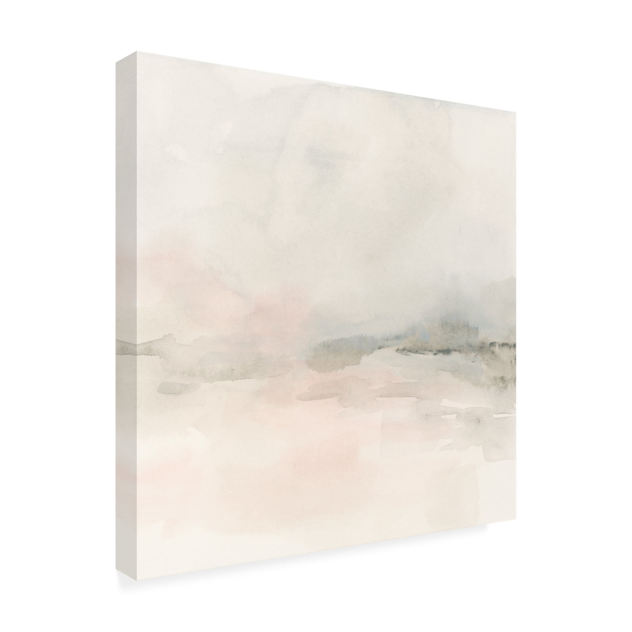 Trademark Fine Art June Erica Vess  Muted Shoreline II Canvas Wall Art