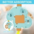 thumbnail image 4 of Baby Bath Shower Head Cute Elephant Toddler Bathtub Sprayer Toy with 3 Suction Cups Adjustable Shower Sprinkler Toy for Toddlers Boys Girls, 4 of 9