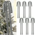 thumbnail image 2 of 6PCS Long Velvet Christmas Bows for Staircase Garland Wreath, 15.75in x 23.62in Ribbon Bows for Xmas Tree Holiday Indoor Outdoor Decorations Home Decor (Gray), 2 of 3