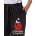 thumbnail image 2 of Peanuts Women's Snoopy Happiness Is Sleeping In Sleep Pajama Pants, 2 of 6