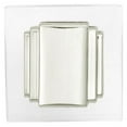 thumbnail image 7 of Belwith-Keeler B077497-SN 1.25 in. Belleclaire Cabinet Knob, Crysacrylic with Satin Nickel, 7 of 7