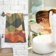 thumbnail image 7 of Yayeee 100% Cotton Hand Towels for Bathroom 16" x 28" Soft Absorbent Kitchen Towel, Abstract Desert Pattern, 7 of 7