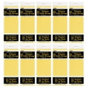 (10 Pack) Tissue Paper Sheets, 26 x 20 in, Yellow, 10ct