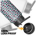 thumbnail image 5 of Leopard Print Insulated Stainless Steel Water Bottle with Straw & Cleaning Brush – 18 Oz | Leakproof, BPA-Free, 304 Stainless Steel, Wide Mouth, Travel Mug for Car, Gym, Office, 5 of 5