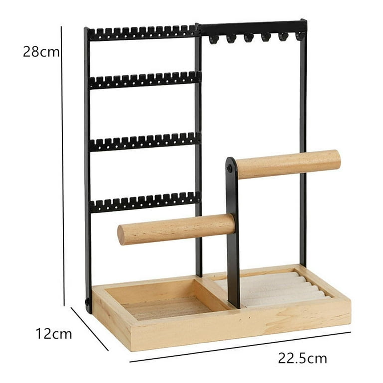  Jewelry Display Stand With 26 Hooks by DS - For Retail Sales of  Earrings, Bracelets, Keychains : Clothing, Shoes & Jewelry