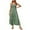 Mint Green1, variant on Sundress for Women Spaghetti Strap Smocked Dresses Boho Sleeveless Pleated Casual Maxi Dress (Large, Purple)