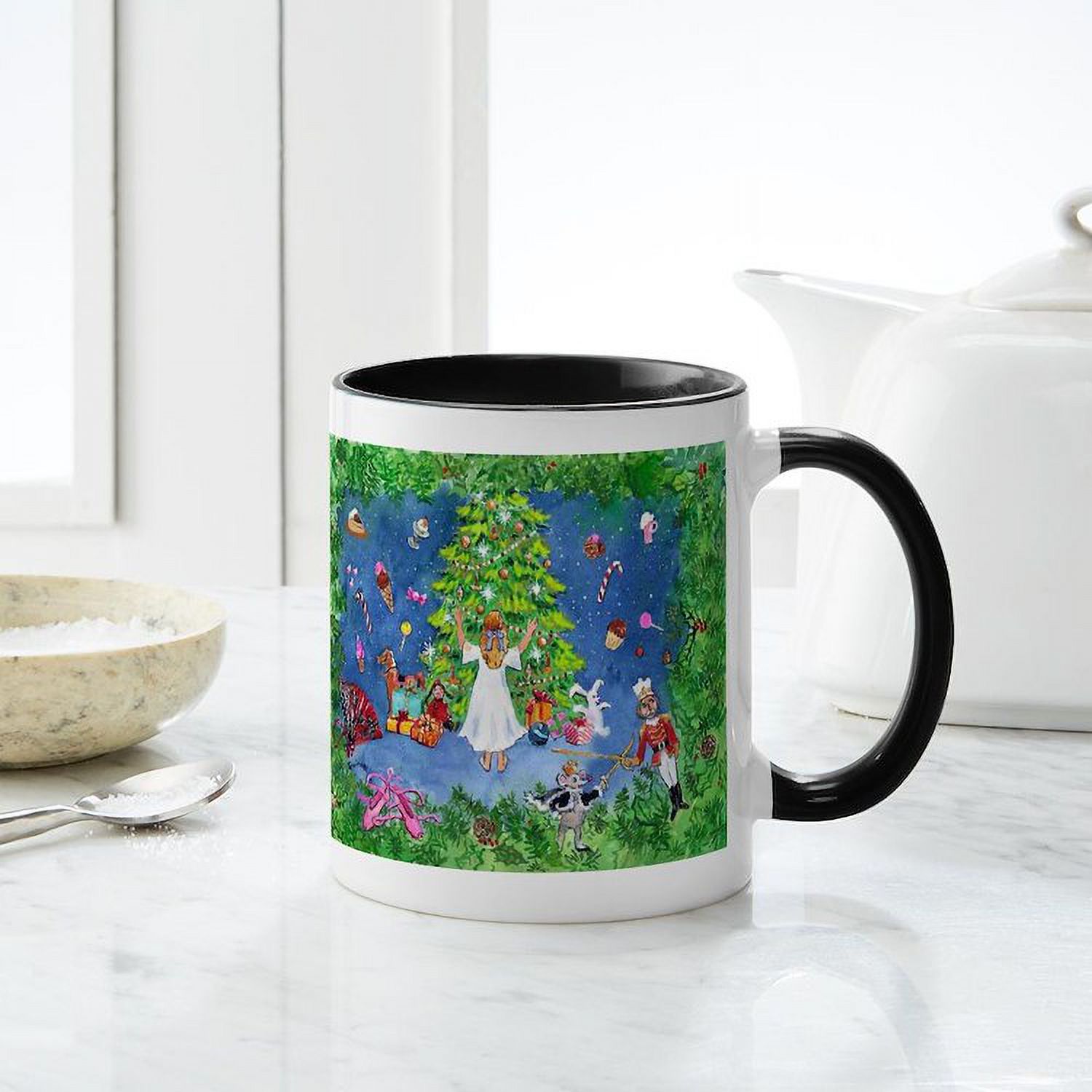 CafePress - Nutcracker Christmas Ballet Mug - 11 oz Ceramic Mug - Novelty Coffee Tea Cup - image 4 of 4