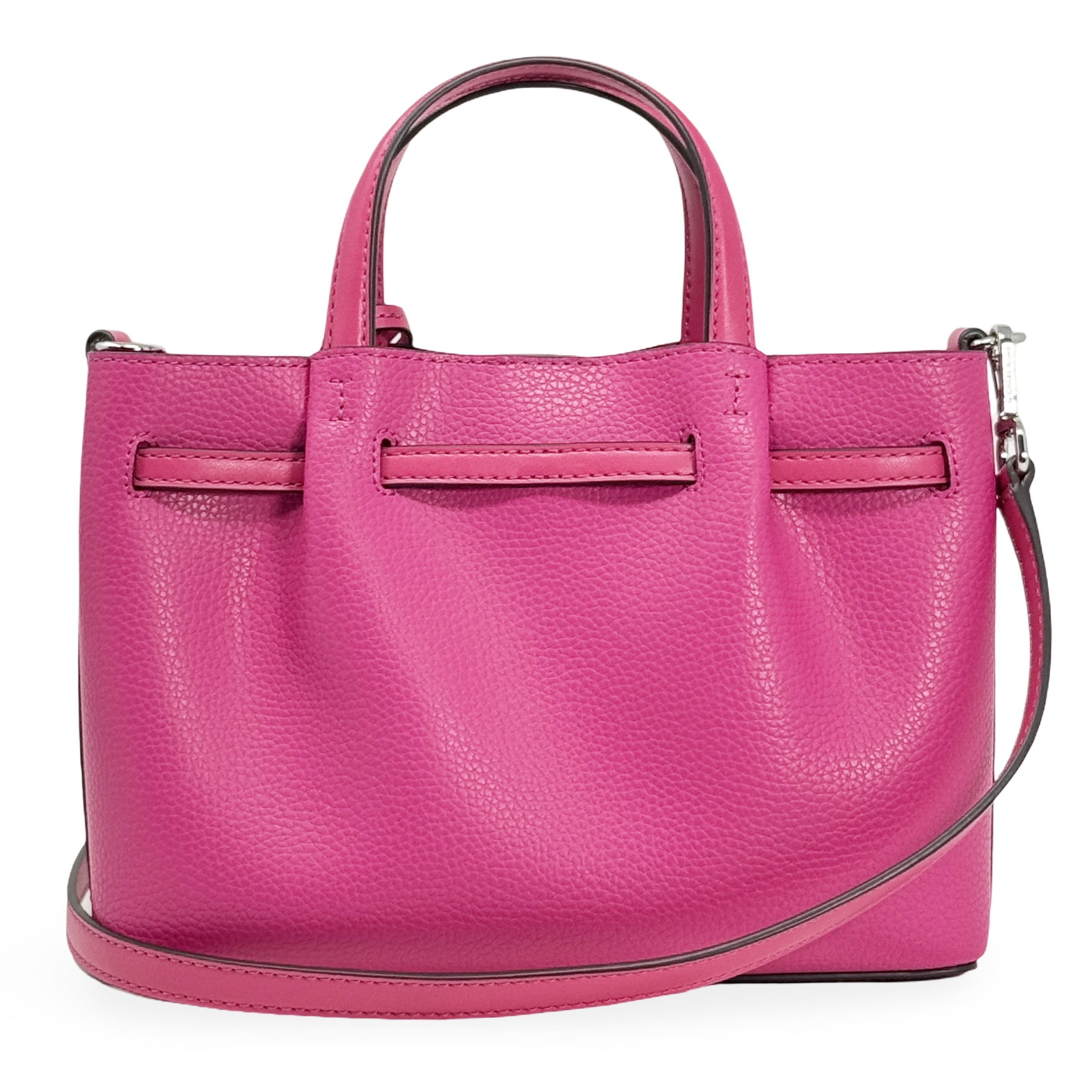 carson Michael Kors Women's Carson Medium Signature Logo Satchel (Red