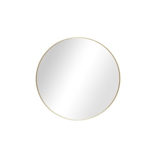 Better Homes & Gardens 28 Inch Gold Aluminum Round Wall Mirror