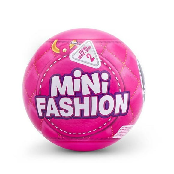 5 Capsule Mystère ZURU Surprise Vraie Miniature Collectionnable Mini Marques de Mode Série Jouets Passe-Temps Cadeaux des Fêtes pour Enfants