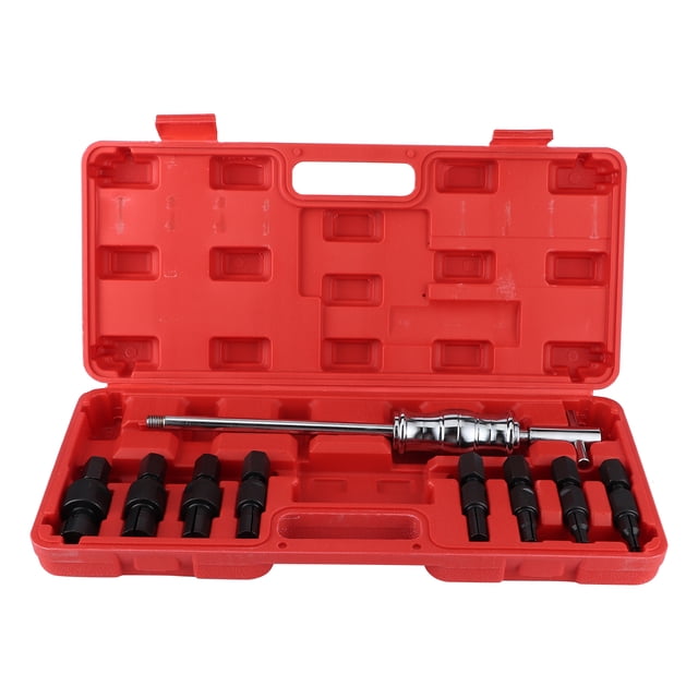 Retrait des Roulements Intérieurs, 9pcs Trou Borgne Extracteur de Roulement Intérieur Kit Extracteur de Roulement Intérieur Sortie Haute Intensité
