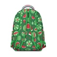 thumbnail image 3 of Stylish Watermelon Print Backpack for Women & Teens, Versatile Laptop Bag for School, Office & Travel, Large Main Compartment with Secure Zipper, Comfortable to Wear, Cute Gift Idea, 3 of 6