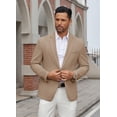 thumbnail image 2 of COOFANDY Men's Casual Blazer Regular Fit Lightweight Two Button Sport Coat Suit Jacket, 2 of 5