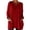 Red, variant on TKLPEHG Loose Long Sleeve Shirts for Women Loose Tunic Tops with Pocket Spring Ladies Tops Crew Neck Solid Color Lightweight Soft Shirt (Red,XL)