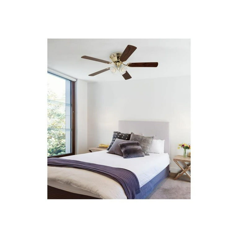 NOVITA 【BRASS】　120 Westinghouse Lighting Contempra IV 52-Inch Five-Blade Indoor